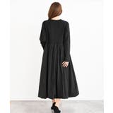 異素材切替バルーンワンピース | rps | 詳細画像21 