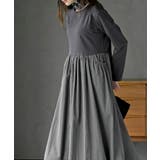 異素材切替バルーンワンピース | rps | 詳細画像3 