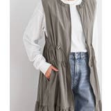 フロントジップティアードジレワンピース | rps | 詳細画像7 