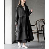 チュール切替コートワンピース | rps | 詳細画像1 