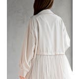 チュール切替コートワンピース | rps | 詳細画像16 