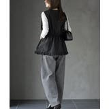 ナイロン裾フリルＺＩＰベスト | rps | 詳細画像12 