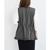 ナイロン裾フリルＺＩＰベスト | rps | 詳細画像19 