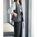 ナイロン裾フリルＺＩＰベスト | rps | 詳細画像3 