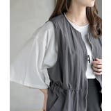 ナイロン裾フリルＺＩＰベスト | rps | 詳細画像6 