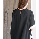 ふちどり配色ブラウス | rps | 詳細画像16 