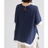 ふちどり配色ブラウス | rps | 詳細画像24 