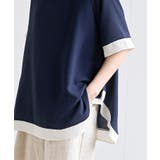 ふちどり配色ブラウス | rps | 詳細画像25 