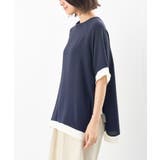 ふちどり配色ブラウス | rps | 詳細画像26 