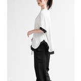 ふちどり配色ブラウス | rps | 詳細画像3 