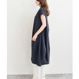 コットンウォッシュコクーンワンピース | rps | 詳細画像27 