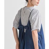 ＢＡＣＫリボンデニムキャミワンピース | rps | 詳細画像8 