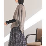 アシンメトリースエードポンチプルオーバー | rps | 詳細画像3 