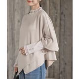 オフベージュ | アシンメトリースエードポンチプルオーバー | rps