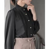 多釦ハイネックブラウス | rps | 詳細画像1 