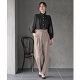 多釦ハイネックブラウス | rps | 詳細画像13 