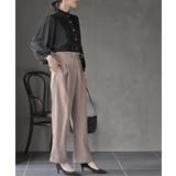 多釦ハイネックブラウス | rps | 詳細画像16 