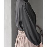 多釦ハイネックブラウス | rps | 詳細画像20 