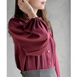 多釦ハイネックブラウス | rps | 詳細画像29 