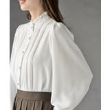 多釦ハイネックブラウス | rps | 詳細画像7 