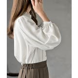 多釦ハイネックブラウス | rps | 詳細画像9 