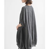 ピーチ起毛リブ使いゆったりチュニック | rps | 詳細画像13