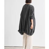 ピーチ起毛リブ使いゆったりチュニック | rps | 詳細画像14