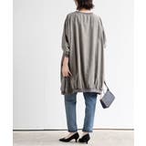 ピーチ起毛リブ使いゆったりチュニック | rps | 詳細画像20