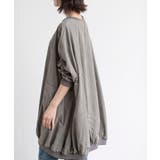 ピーチ起毛リブ使いゆったりチュニック | rps | 詳細画像23