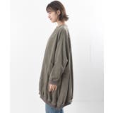 ピーチ起毛リブ使いゆったりチュニック | rps | 詳細画像26