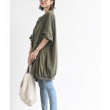 ピーチ起毛リブ使いゆったりチュニック | rps | 詳細画像3