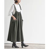 カーキ | ツイルコールアウトポケットジャンスカ | rps