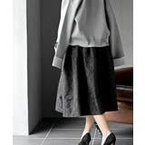 フラワージャガードフレアースカート | rps | 詳細画像4 