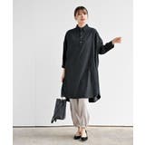 ピーチ起毛ドルマンシャツワンピース | rps | 詳細画像10 