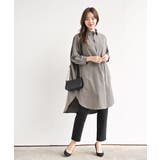 ピーチ起毛ドルマンシャツワンピース | rps | 詳細画像18 