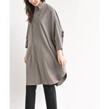 ピーチ起毛ドルマンシャツワンピース | rps | 詳細画像19 