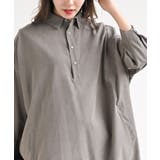 ピーチ起毛ドルマンシャツワンピース | rps | 詳細画像22 