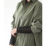 ピーチ起毛ドルマンシャツワンピース | rps | 詳細画像9 