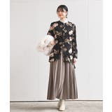 アソートプリントバンドカラーチュニックブラウス | rps | 詳細画像2 