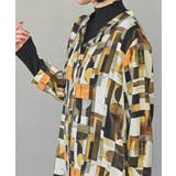 アソートプリントバンドカラーチュニックブラウス | rps | 詳細画像26 