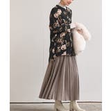 アソートプリントバンドカラーチュニックブラウス | rps | 詳細画像5 