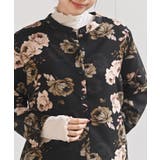 アソートプリントバンドカラーチュニックブラウス | rps | 詳細画像6 