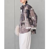 アソートプリントタックブラウス | rps | 詳細画像12 