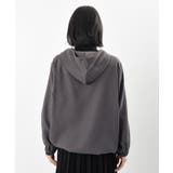 ツイル起毛フードブラウス | rps | 詳細画像30