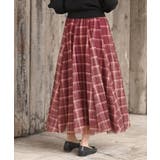 チェックチュールたっぷりフレアースカート | rps | 詳細画像24 