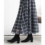 チェックチュールたっぷりフレアースカート | rps | 詳細画像9 