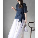 前結びリボンフレアー袖ブラウス | rps | 詳細画像19 