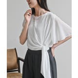 前結びリボンフレアー袖ブラウス | rps | 詳細画像7 