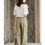 肩リボンフレアー袖ブラウス | rps | 詳細画像12 