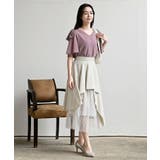 肩リボンフレアー袖ブラウス | rps | 詳細画像2 